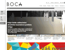 Tablet Screenshot of bocapraha.cz